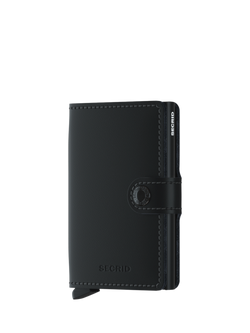 Secrid Leather Miniwallet - view 2, Black