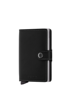 Secrid Original Leather Mini Wallet - view 2, Black