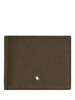 Montblanc Sartorial Bifold Grain Leather Wallet, Khaki