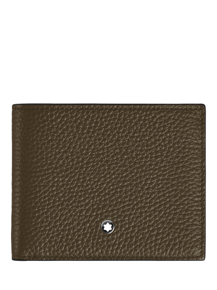 Montblanc Sartorial Bifold Grain Leather Wallet, Khaki
