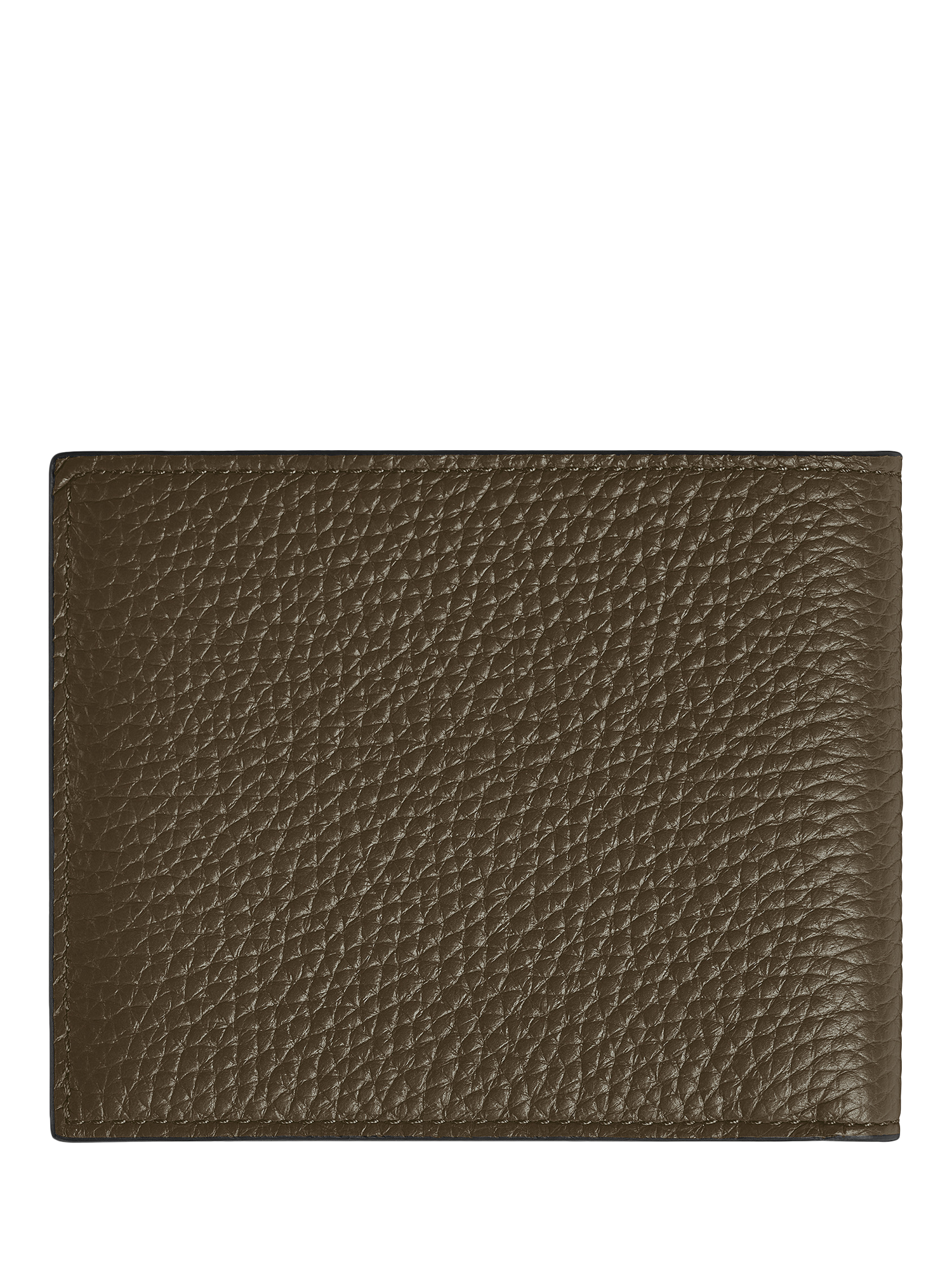 Product image 2 of 4, which shows Montblanc Sartorial Bifold Grain Leather Wallet, Khaki