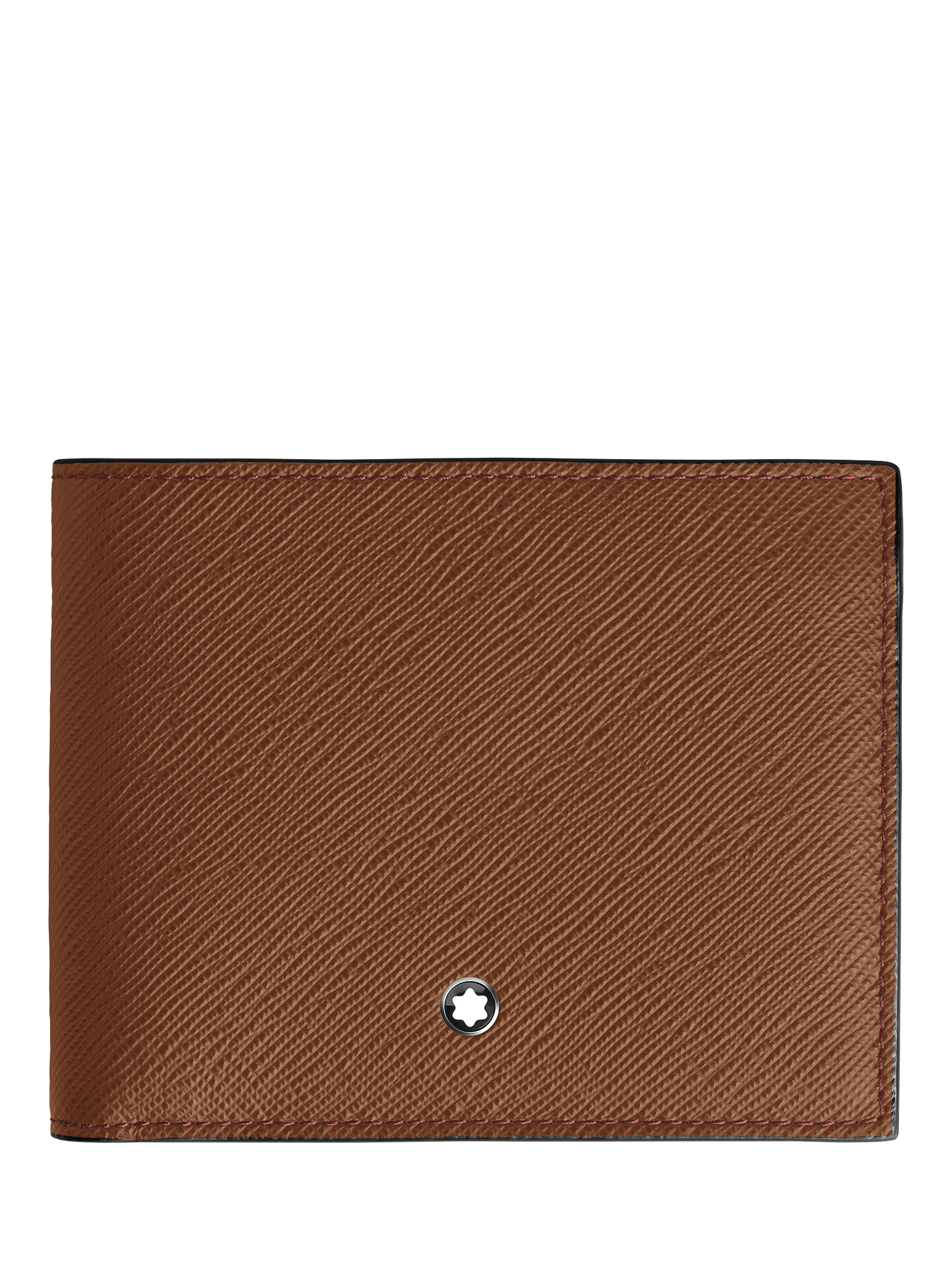 Product image 1 of 4, which shows Montblanc Sartorial Bifold Embossed Leather Wallet, Fauve