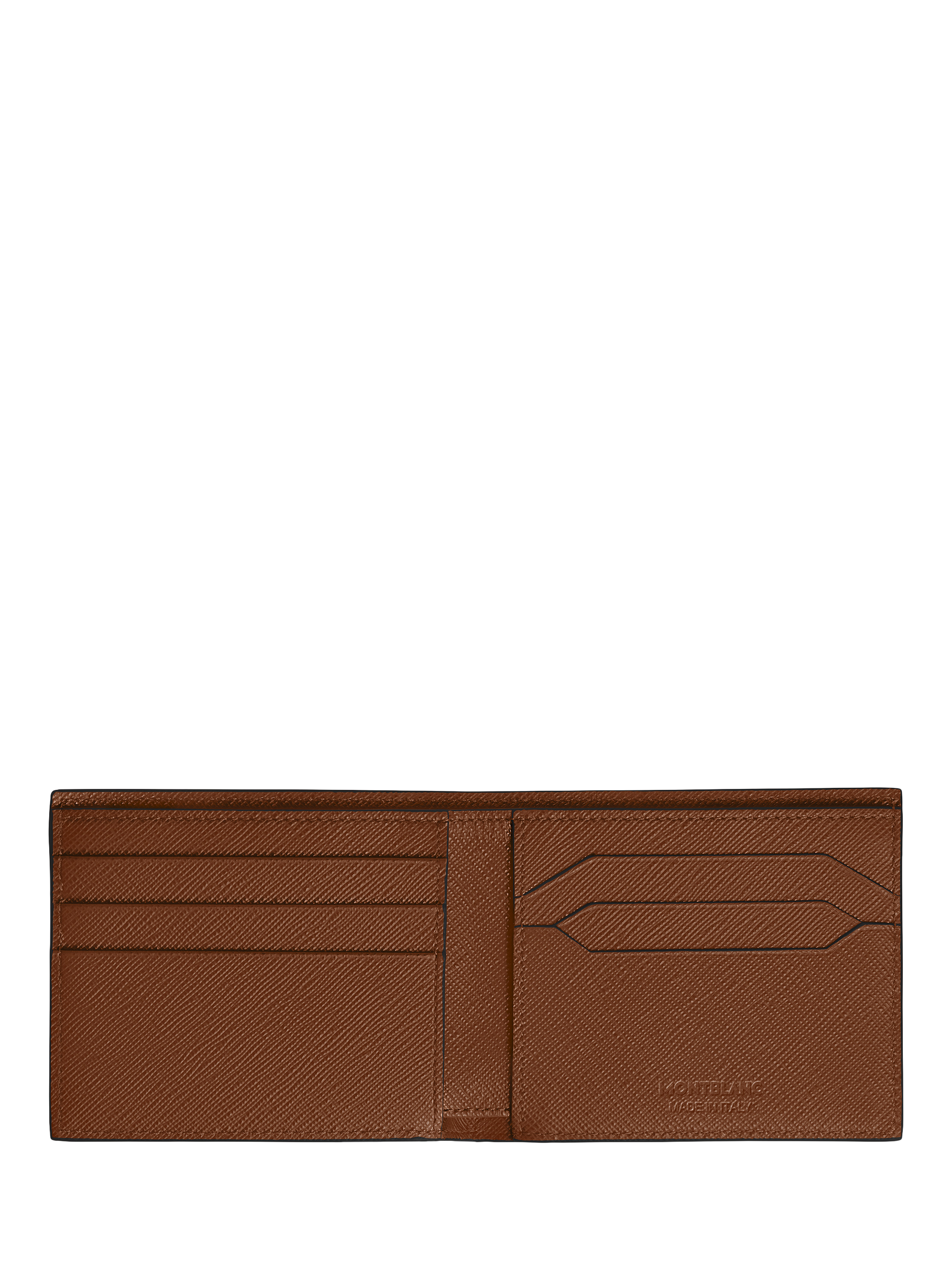 Product image 4 of 4, which shows Montblanc Sartorial Bifold Embossed Leather Wallet, Fauve