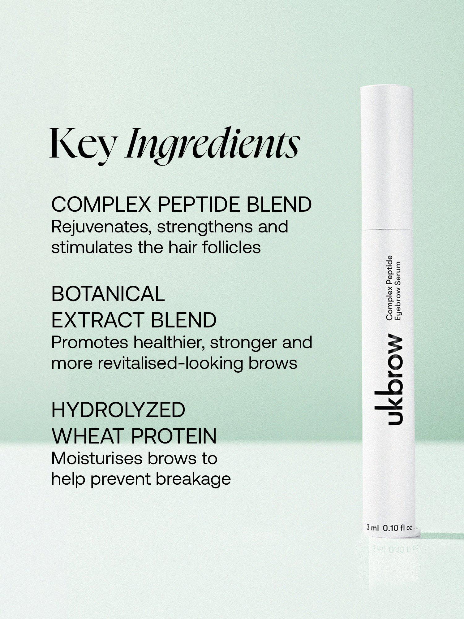 Product image 2 of 6, which shows UKLASH UKBROW Complex Peptide Eyebrow Serum, 3ml