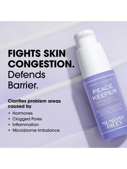 Sunday Riley Peacekeeper Salicylic + Azelaic Acid Serum, 30ml - view 2, 