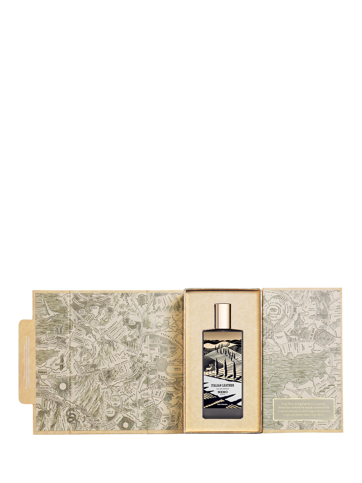 Product image 4 of 5, which shows Memo Paris Italian Leather Eau de Parfum, 75ml