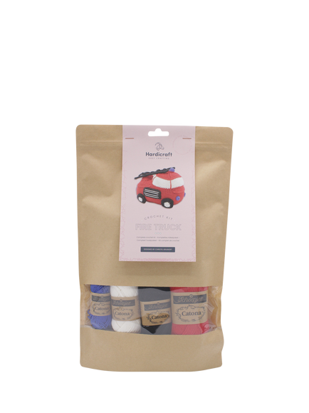 Hardicraft Fire Truck Crochet Kit - view 2, Pattern