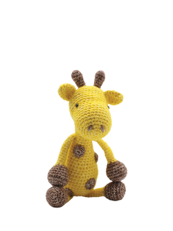 Hardicraft George Giraffe Crochet Kit, Icicle