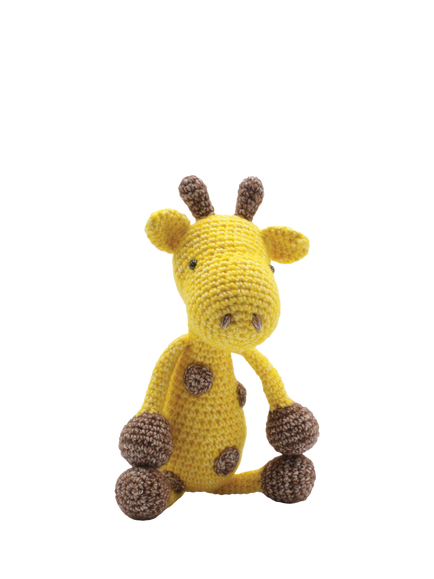 Hardicraft George Giraffe Crochet Kit, Icicle