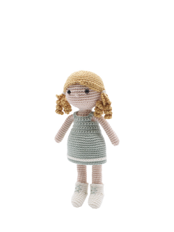 Hardicraft Britt Doll Crochet Kit, Champagne