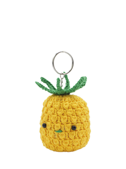 Hardicraft Pineapple Bag Pendant Crochet Kit, Tiger
