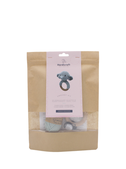 Hardicraft Elephant Rattle Crochet Kit - view 2, Pattern