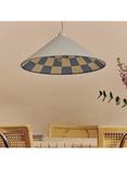 houseof Chequered Cone Ceiling Shade
