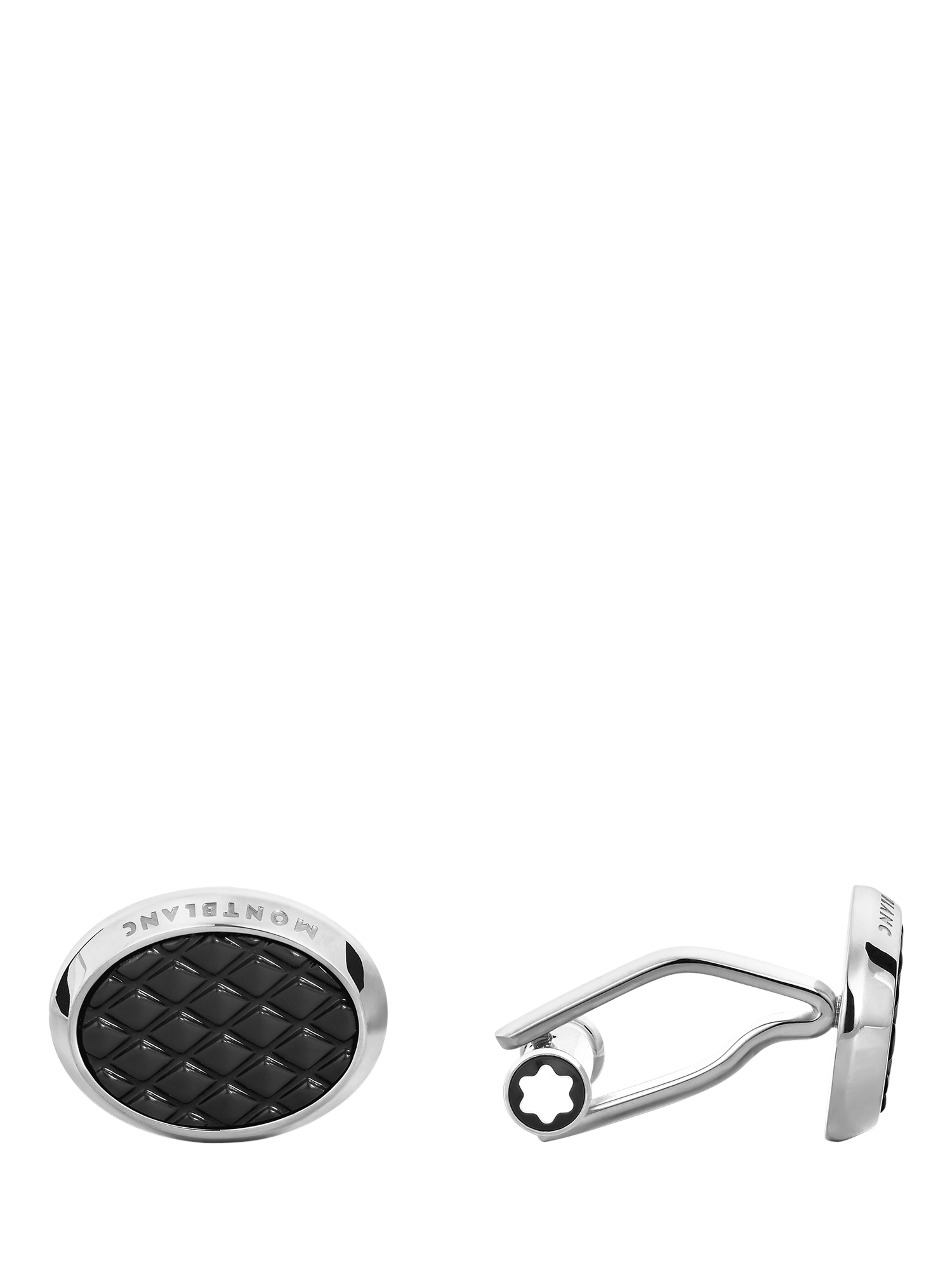 Montblanc Meisterstück Oval Cufflinks, Silver