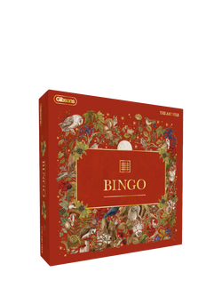 Gibsons The Art File Bingo Board Game, Orange Multi Orange