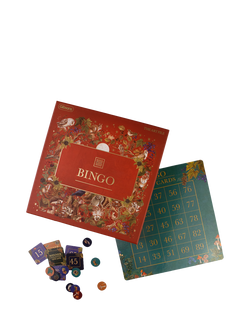 Gibsons The Art File Bingo Board Game - view 2, Orange Multi Orange