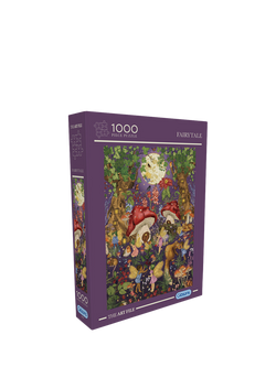 Gibsons The Art File Fairytale Jigsaw Puzzle, 1000 Pieces, Green Multi Green