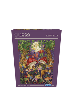 Gibsons The Art File Fairytale Jigsaw Puzzle, 1000 Pieces - view 2, Green Multi Green