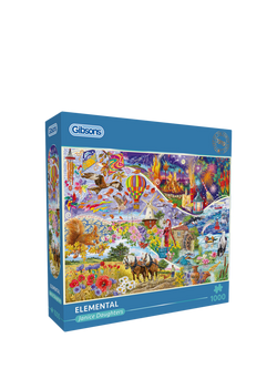 Gibsons Janice Daughters Elemental Jigsaw Puzzle, 1000 Pieces, Multi Multi