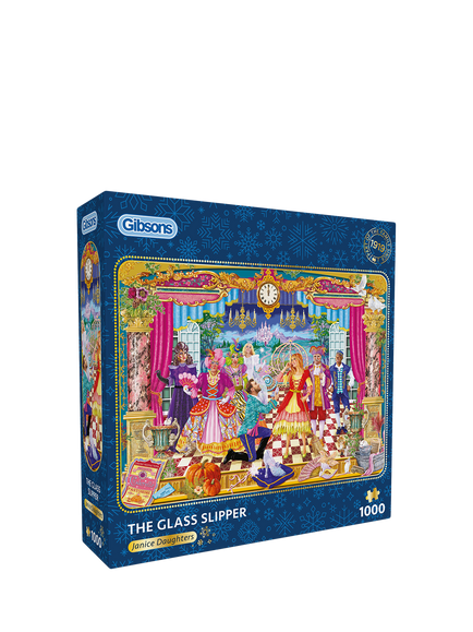 Gibsons Janice Daughters The Glass Slipper Jigsaw Puzzle, 1000 Pieces, Multi Multi