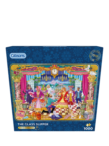 Gibsons Janice Daughters The Glass Slipper Jigsaw Puzzle, 1000 Pieces - view 2, Multi Multi