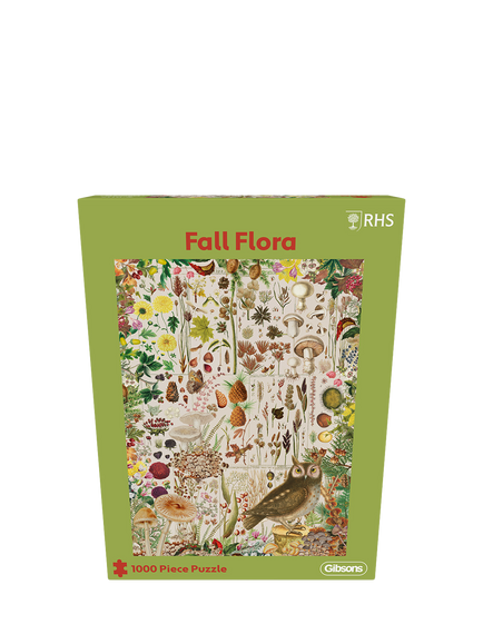 Gibsons RHS Fall Flora Autumn Jigsaw Puzzle, 1000 Pieces - view 2, Multi Multi