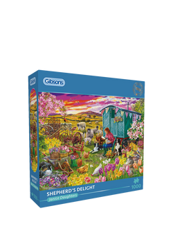 Gibsons Shepherd's Delight Jigsaw Puzzle, 1000 Pieces, Multi Multi