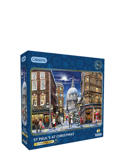 Gibsons St Pauls at Christmas Jigsaw Puzzle, 1000 Pieces, Multi Multi