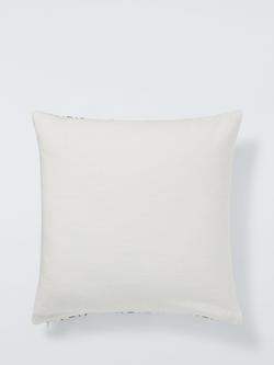 John Lewis Ribbon Cushion, Blossom - view 2, Blossom
