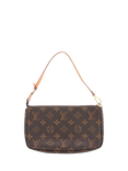 Pre-loved Louis Vuitton Vintage 1999 Monogram Pochette Grab Bag, Brown
