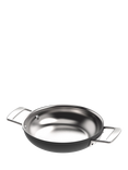 DEMEYERE Black 5-Layer Uncoated Stainless Steel Outdoor Frying Pan