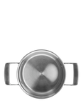 DEMEYERE Black 5-Layer Uncoated Stainless Steel Outdoor Casserole & Lid