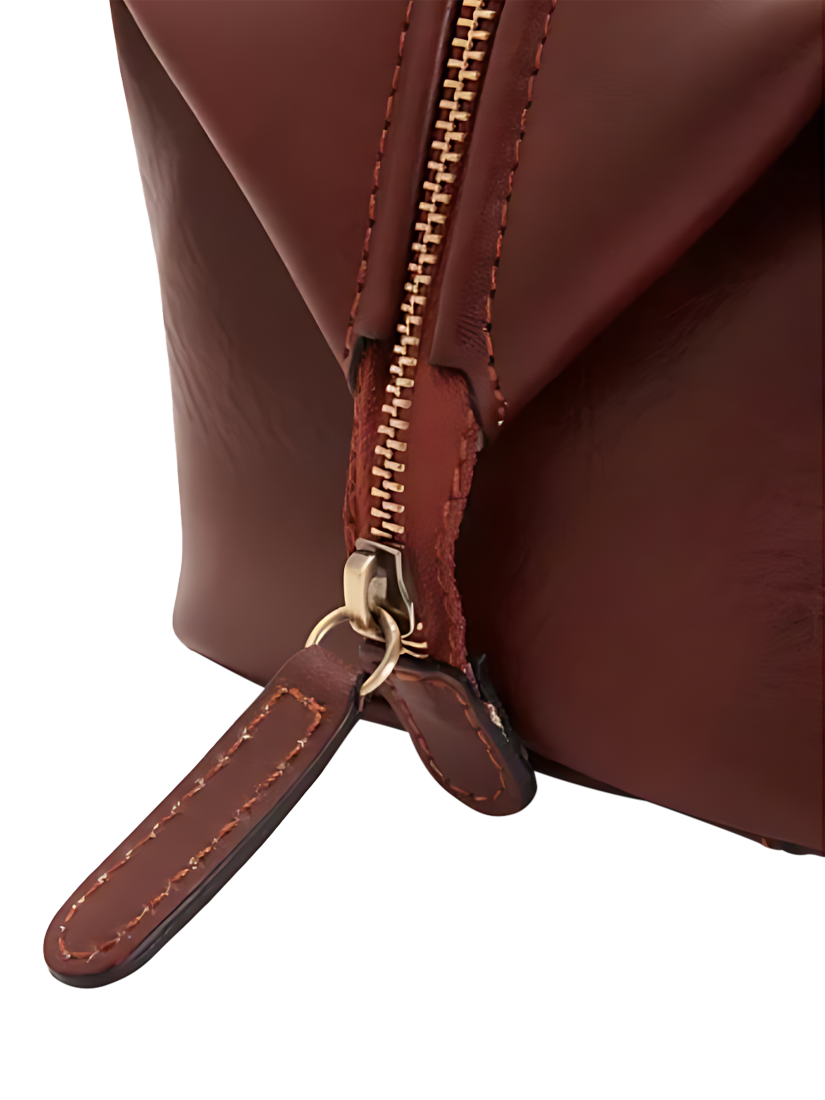 Product image 4 of 4, which shows John Lewis Made in Italy Leather Washbag, Brown