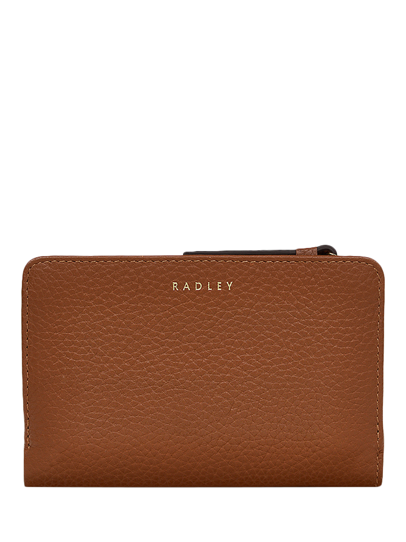 Product image 2 of 4, which shows Radley Loyal Radley Leather Medium Bifold Purse, Indus Tan