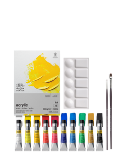 Winsor & Newton Galeria Acrylic Paint Essentials Set, Multi