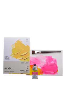 Winsor & Newton Acrylic Paint Pad, A4, Multi