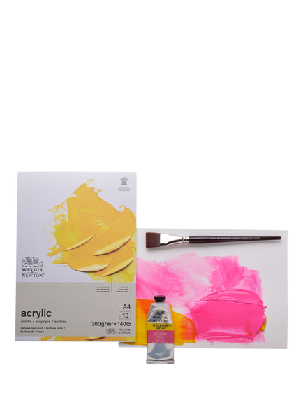 Winsor & Newton Acrylic Paint Pad, A4, Multi