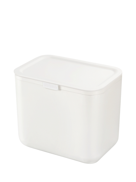 ReBorn Recycled Plastic Food Waste Caddy, Light Stone, 5L, Light Stone