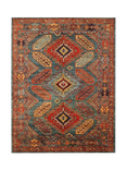 Gooch Oriental Fine Aryana Pure Wool Rug, Green, L198 x W150 cm