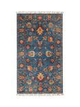 Gooch Oriental Sultani Rug, Blue, L155 x W92 cm