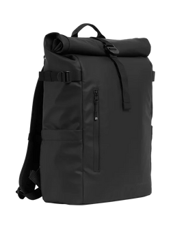 Stubble & Co The Roll Top Backpack, 20L, All Black