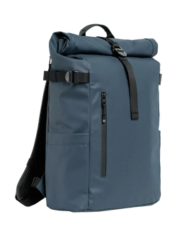 Stubble & Co The Roll Top Backpack, 20L, Tasmin Blue