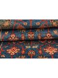 Gooch Oriental Sultani Runner Rug, Blue, L248 x W75 cm