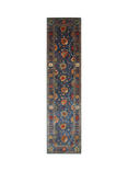 Gooch Oriental Sultani Runner Rug, Blue, L306 x W81 cm