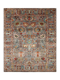 Gooch Oriental Sultani Rug, Grey, L200 x W157 cm