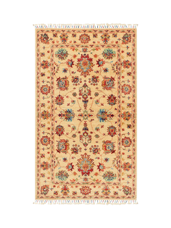 Gooch Oriental Sultani Rug, Ivory, L153 x W93 cm, Ivory