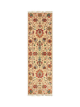 Gooch Oriental Sultani Rug, Ivory, L238 x W74 cm