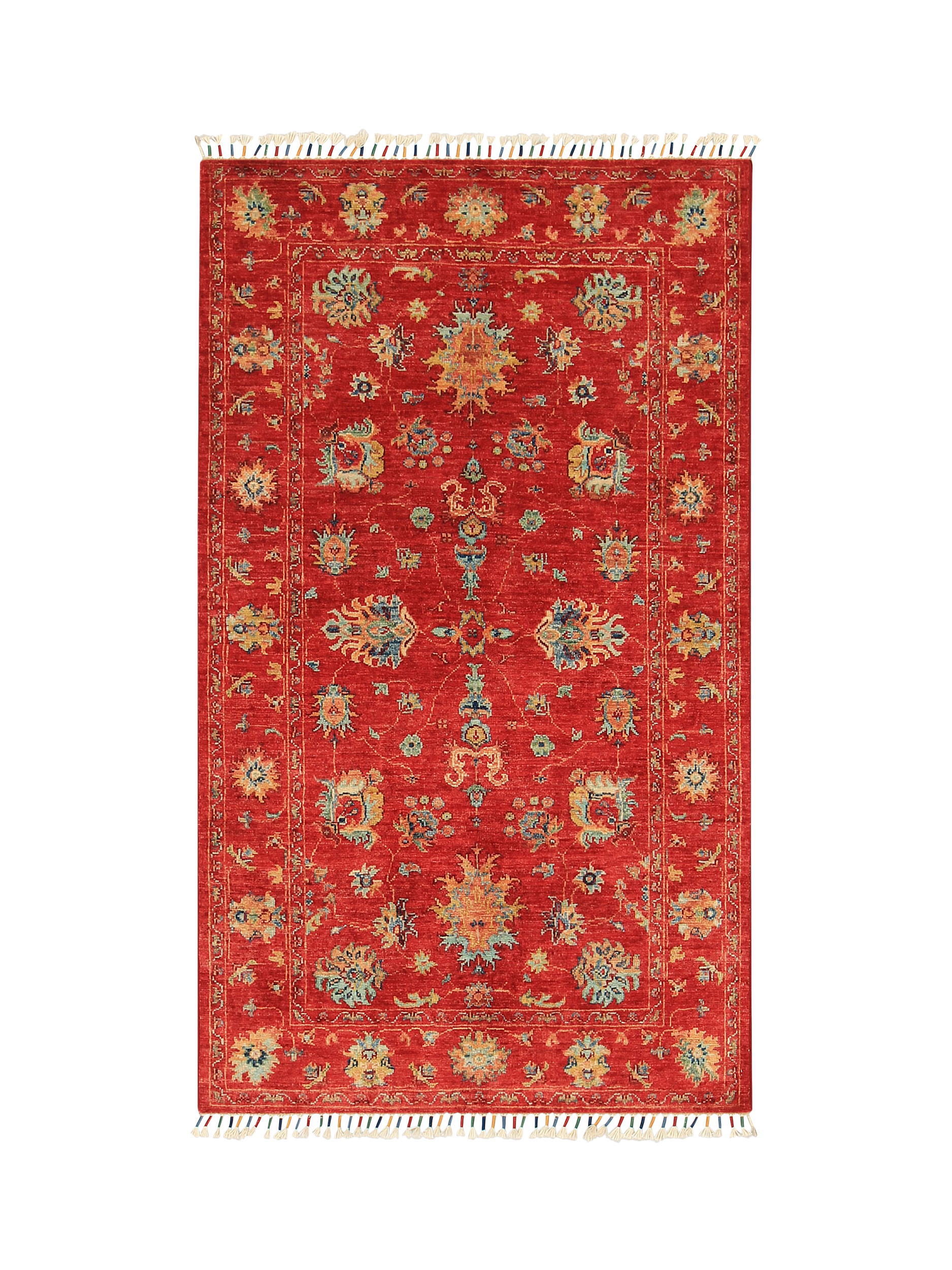 Gooch Oriental Sultani Rug, Red, L158 x W95 cm