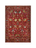 Gooch Oriental Sultani Rug, Red, L205 x W155 cm