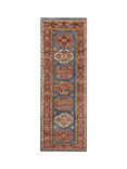 Gooch Oriental Supreme Kazak Rug, Blue, L180 x W60 cm